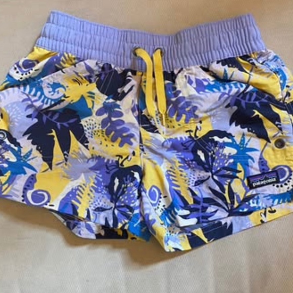 Patagonia Kids Baggies shorts size small - Picture 1 of 4